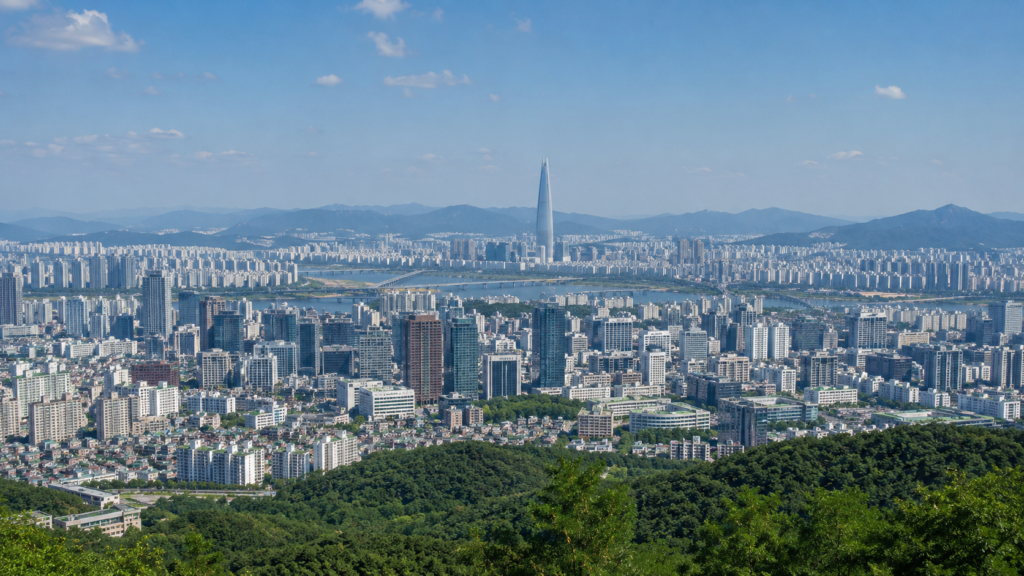 서울 시내 전경