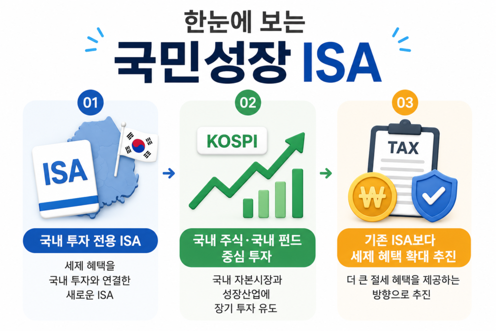 국민성장ISA 핵심요약 정리
